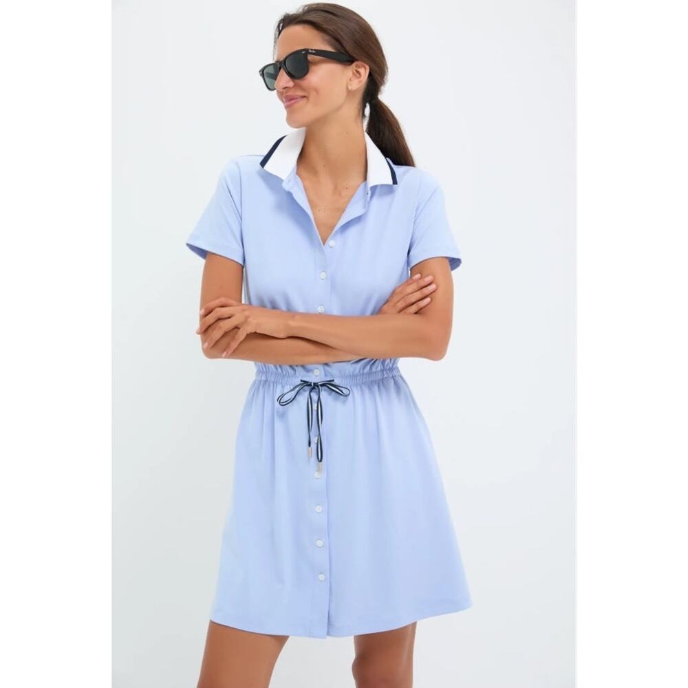 Tuckernuck Light Blue Collared Dress
